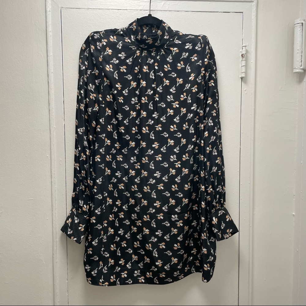 Marc Jacobs Puff Sleeve Mini Dress